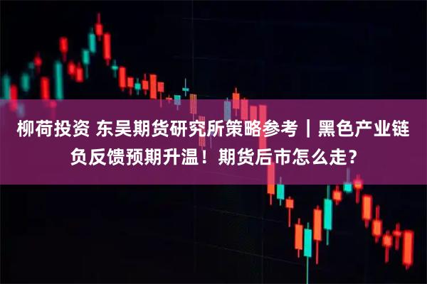 柳荷投资 东吴期货研究所策略参考|黑色产业链负反馈预期升温!期货后市怎么走?